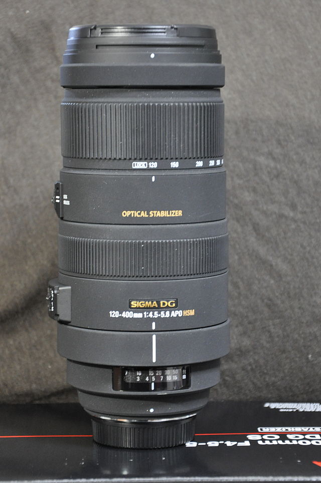 SIGMA 120-400mm 1:4.5-5.6 APO HSM キヤノン - レンズ(ズーム)