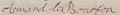Signature of Armand de Bourbon, Prince of Conti at the marriage of the future Grand Condé in February 1641.png