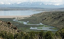 South Fork Dam and Reservoir, looking southeast SoForkReservoirNV.jpg