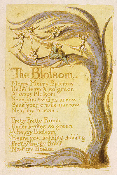 File:Songs of Innocence, copy G, 1789 (Yale Center for British Art) object 9 The Blossom.jpg