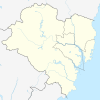 Mapa dos distritos de Ulsan