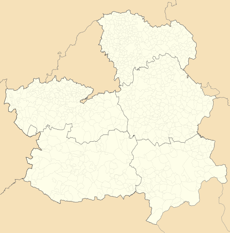 2020–21 Tercera División is located in Castilla-La Mancha
