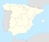 İspanya haritası.