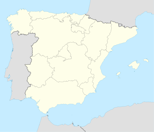 La Liga is located in Spanyol