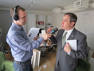 Matt Zone speaks to Swedish Radio about urban sustainability initiatives in Cleveland (2012) Spreading Cleveland's story.jpg