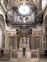 St. Anne's church - high altar St.-Anna-Kirche Augsburg Orgel und Fugger Grabgelege.jpg