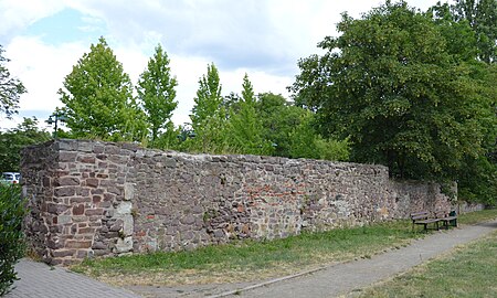 Stadtbefestigung an der Gustav Adolf Straße 2