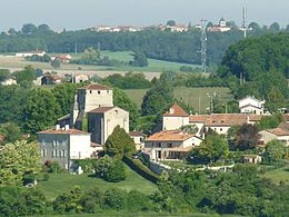 Saint-Amant-de-Montmoreau - Vue
