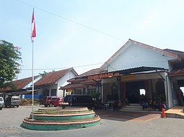 Station Nganjuk: Spoorwegstation in Indonesië