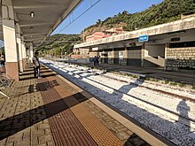 La stazione RFI di Palmi.