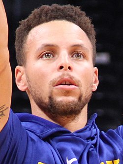 Curry em 2017.