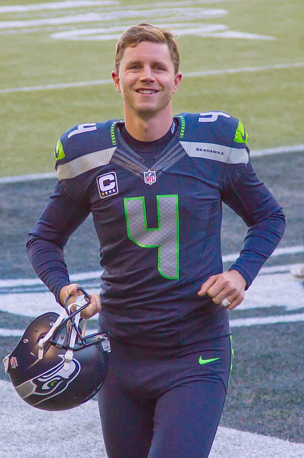 Hauschka with the Seahawks in 2014