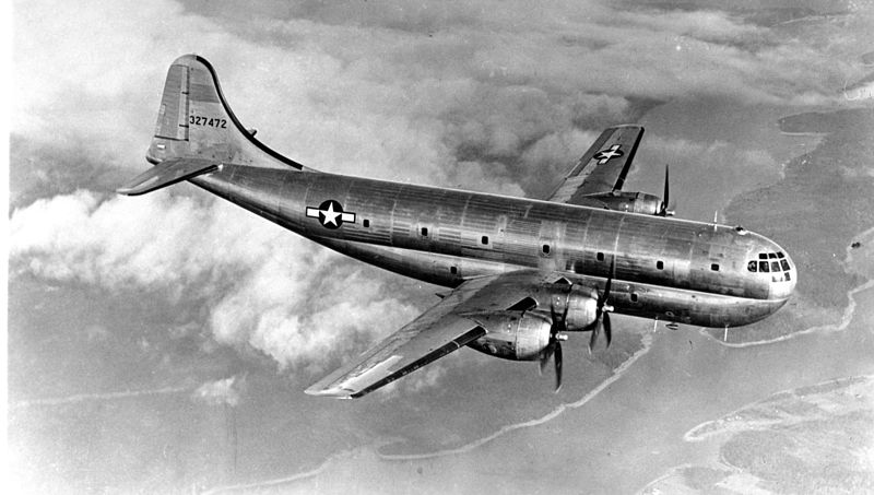 File:Stratofreighter Boeing XC-97 43-27472 (15954224769).jpg