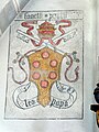 Fresco: Arms of Pope Leo X (1521)