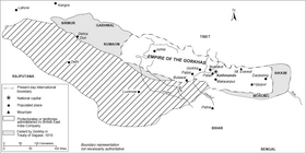 Nepal Map In 1800 Greater Nepal - Wikipedia