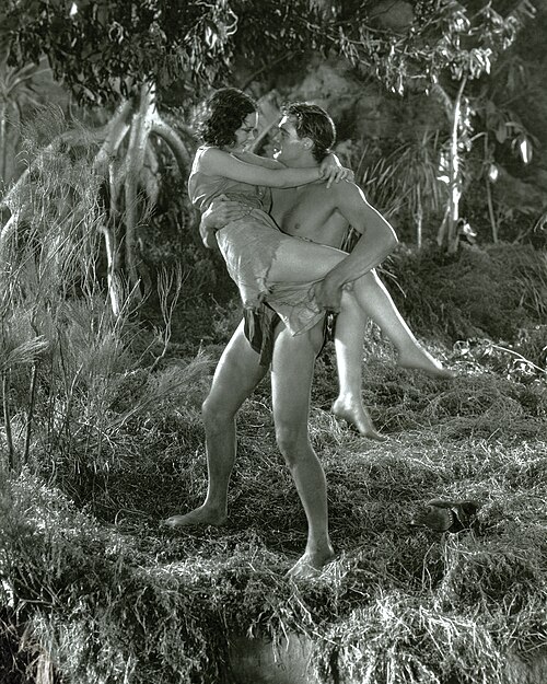 O'Sullivan and Weissmuller in Tarzan the Ape Man (1932)