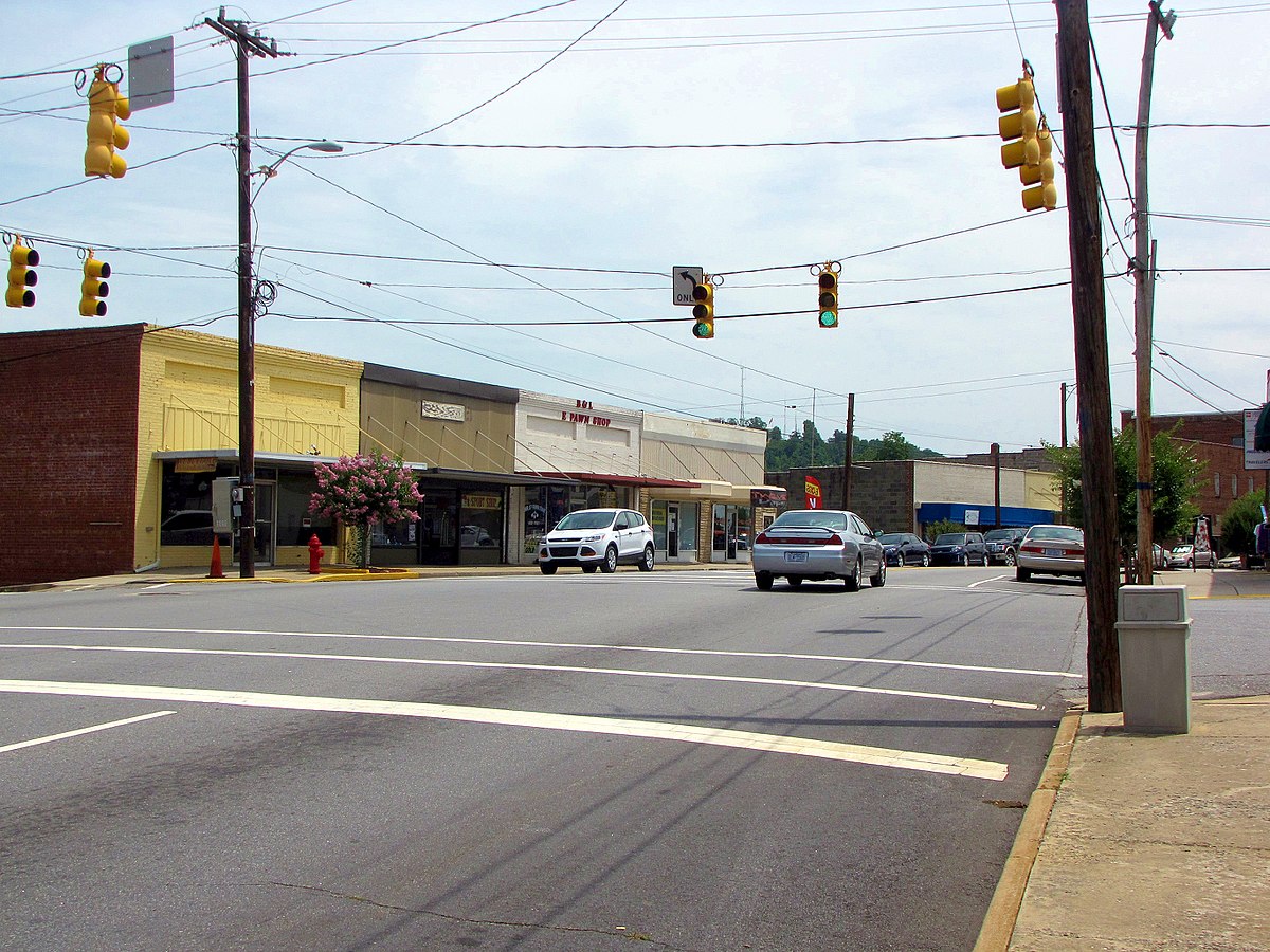 taylorsville nc map