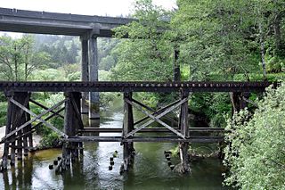 <span class="mw-page-title-main">Tenmile Creek (Coos County, Oregon)</span> River in Oregon, United States