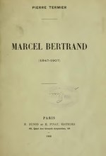 Thumbnail for File:Termier - Marcel Bertrand, 1908.djvu