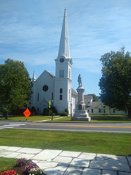 The Congregational Church in Manchester Village, Vermont