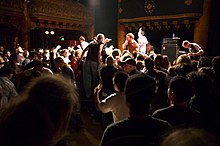 Audience members moshing at a Dillinger Escape Plan show The Dillinger Escape Plan-32.jpg