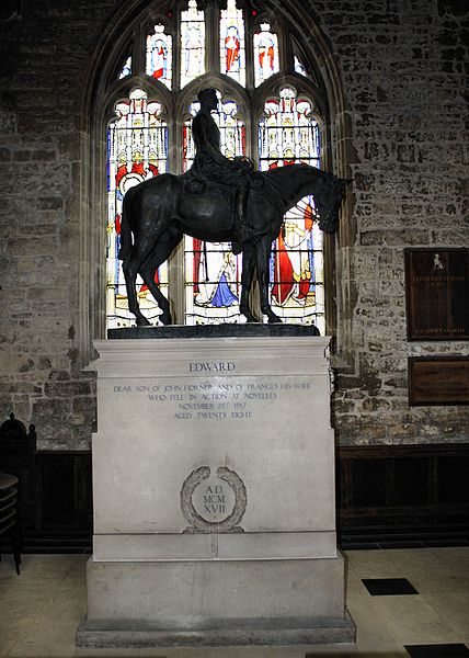 File:The Monument to Edward Horner in Mells Parish Church (6026100830).jpg