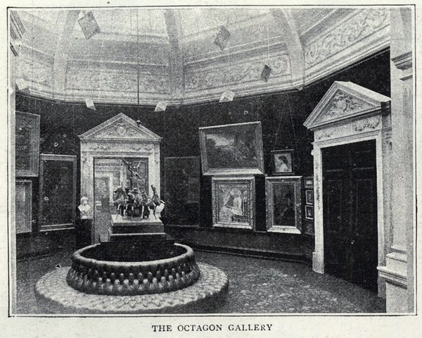 The Octagon Gallery at the Grafton Galleries, The Graphic, 25 February 1893