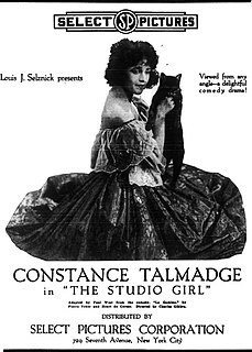 <i>The Studio Girl</i> 1918 American film