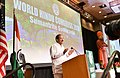 The Vice President, Shri M. Venkaiah Naidu addressing the 2nd World Hindu Congress 2018, held in commemoration of 125th year of Swami Vivekananda’s address at Parliament of the World’s Religions in 1893, in Chicago, USA.JPG