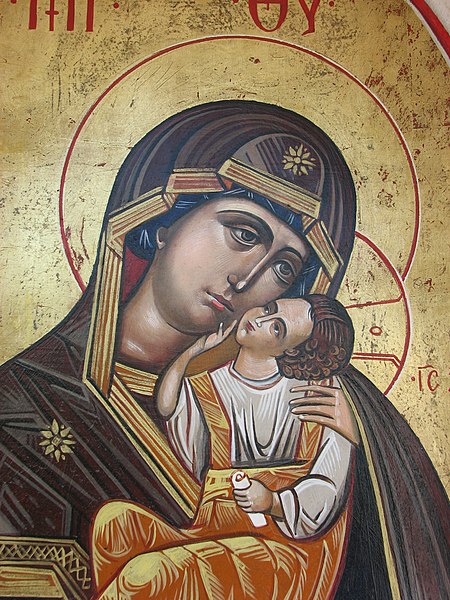 File:Theotokos Icon Outside Hajdudorog.JPG