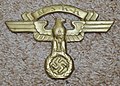 Third Reich NSKK eagle cap insignia (brighter)