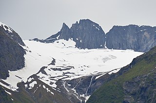 <span class="mw-page-title-main">Tindefjellbreen</span> Norwegian Glacier