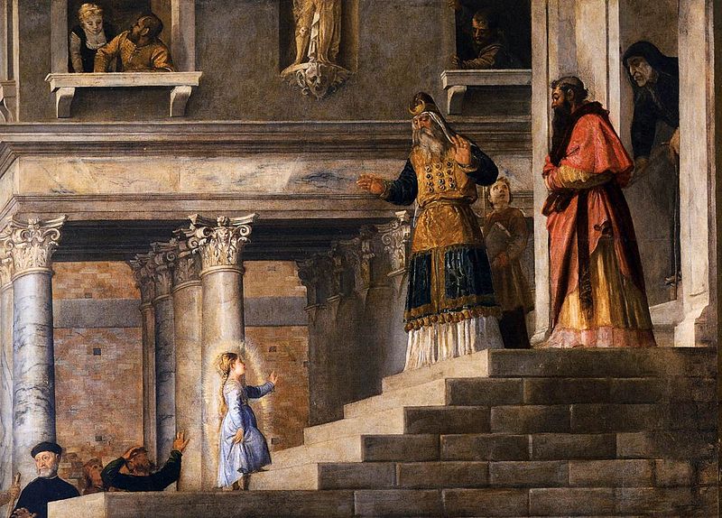 File:Titian - Presentation of the Virgin at the Temple (detail) - WGA22800.jpg