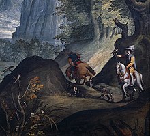 Detail hunters in the foreground Tobias Verhaecht Alpine Landscape Detail 2.jpg