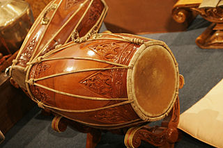 Kendang Indonesian traditional drum musical instruments