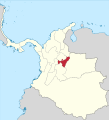 La province de Tunja en 1810.