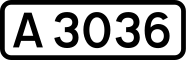 A3036-kilpi