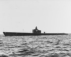 USS Sargo (SS-188) bölümünün açıklayıcı görüntüsü
