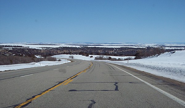 US 191 north of Blanding, Utah