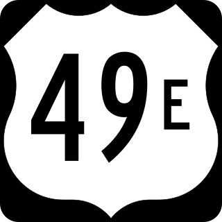 <span class="mw-page-title-main">U.S. Route 49E</span> U.S. Highway in Mississippi