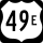 U.S. Highway 49E marker