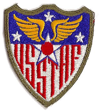 <span class="mw-page-title-main">United States Strategic Air Forces in Europe</span> Overall command authority of the U.S. Army Air Forces in Europe during World War II