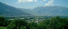 Vista de Vaduz desde el Castillo.