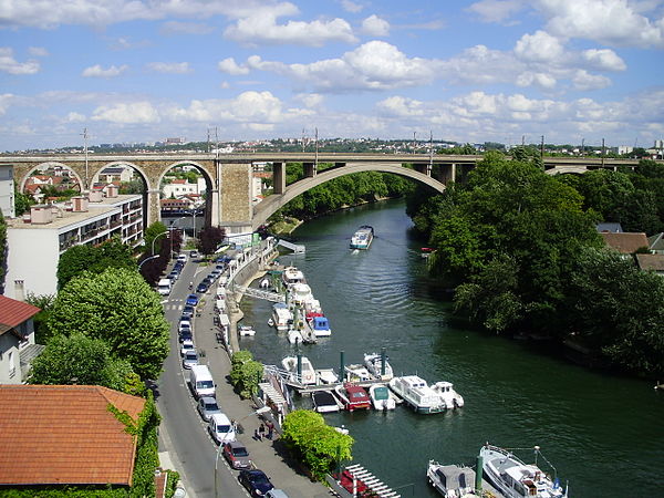 Railway bridge of Nogent-sur-Marne