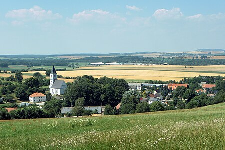 View on Großdrebnitz