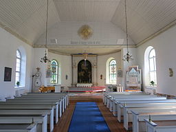 Villstads kyrka, interiör