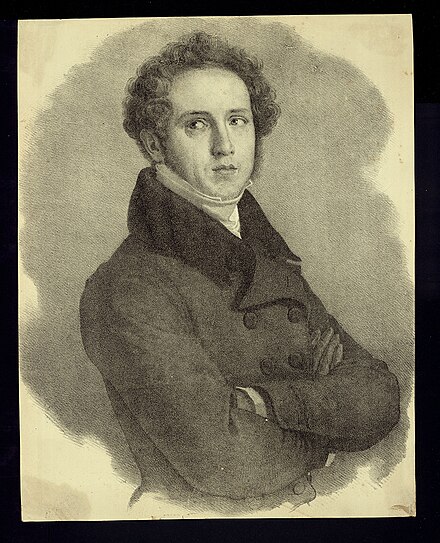 Portrait of Bellini, before 1862