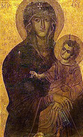 Salus Populi Romani, perhaps the oldest Marian image in Rome Virgin salus populi romani.jpg