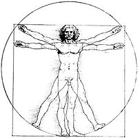 13 May: Synthesizing a human genome considered, and later, 2 June, formally announced. Vitruvian man.jpg