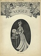 Coperta Vogue din septembrie 1900